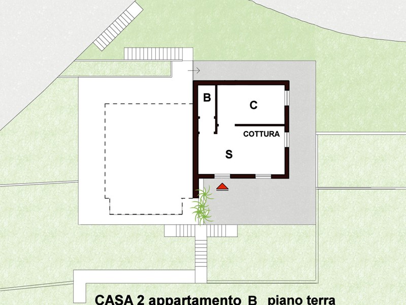 Trilocale in Vendita a Avegno, zona Salto Chiesa, 185'000€, 63 m²