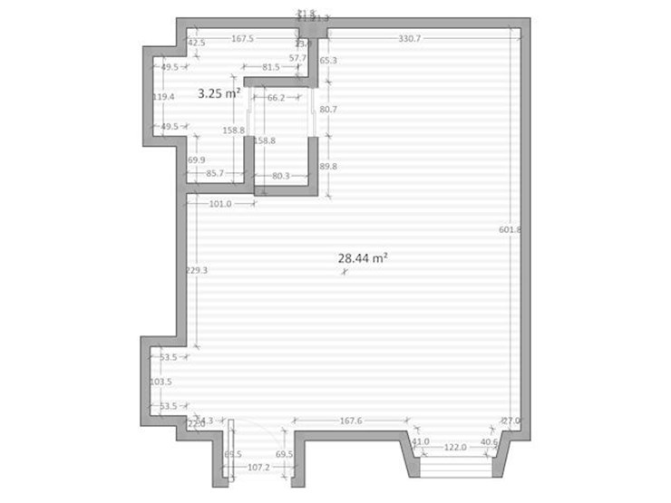 Monolocale in Affitto a Torino, zona SAN SALVARIO , 230€, 30 m²