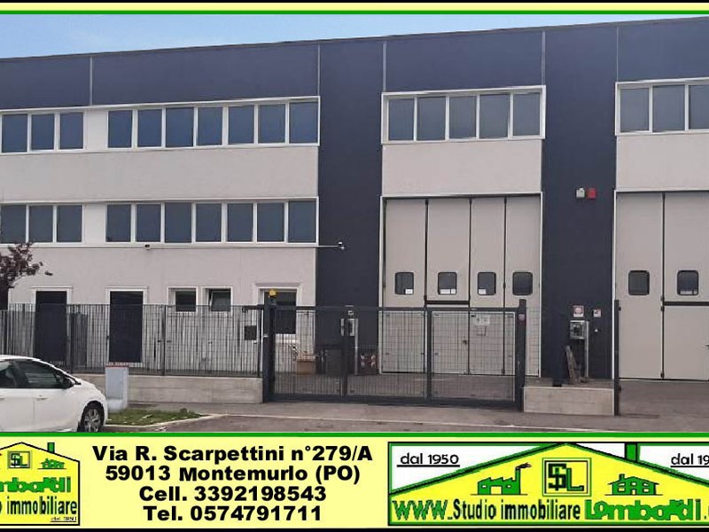 Capannone in Affitto a Montemurlo, zona Oste, 4'500€, 800 m²