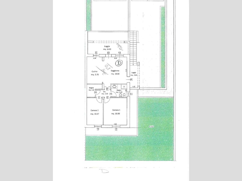 Quadrilocale in Vendita a Pontedera, zona Santa Lucia, 265'000€, 90 m²