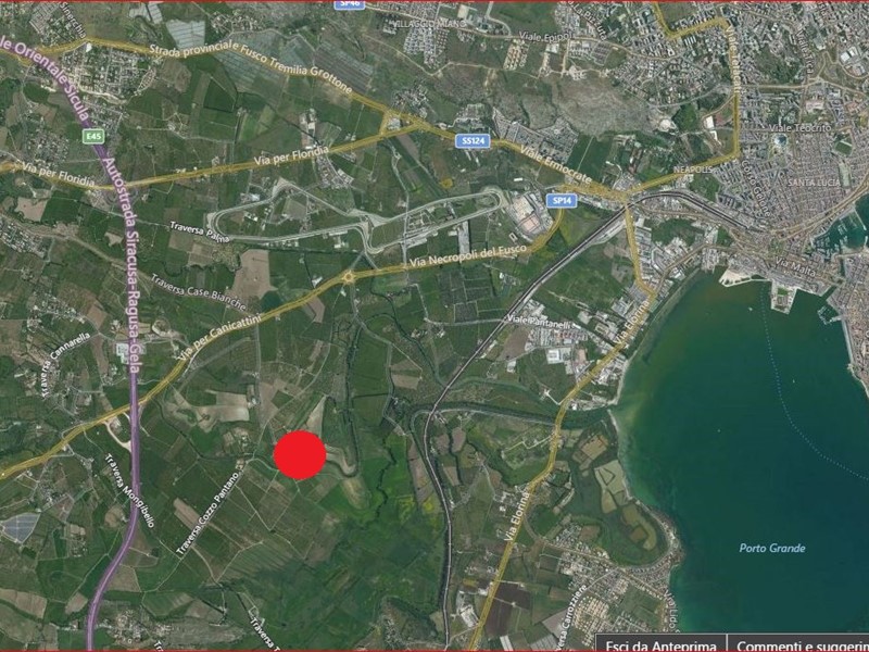 Terreno agricolo in Vendita a Siracusa, zona Ciane, 50'000€, 17000 m²