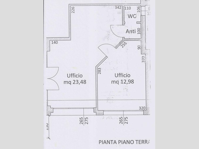 Ufficio in Vendita a Ravenna, zona Lido Adriano, 59'000€, 42 m²