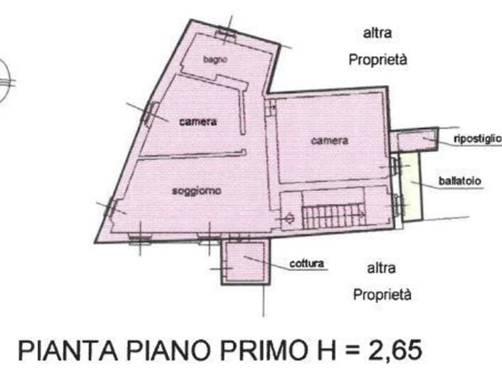 Trilocale in Vendita a Porlezza, 105'000&euro;, 130 m²