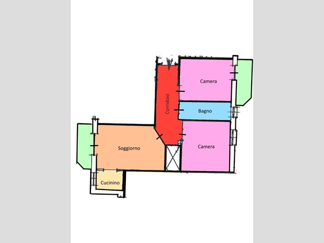 Trilocale in Vendita a Carmagnola, 92'000€, 80 m²