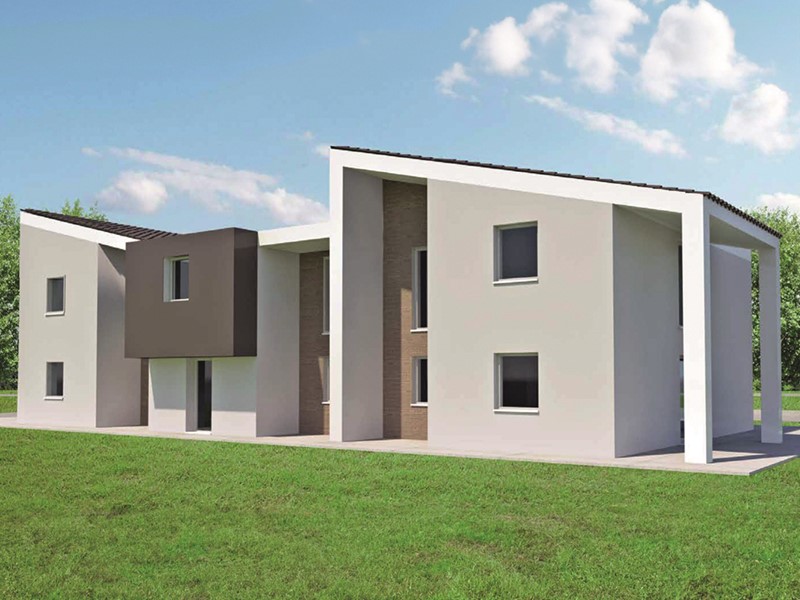 Villetta a schiera in Vendita a Reggio Emilia, zona Roncina, 410'000€, 167 m², con Box