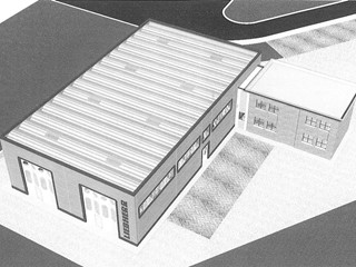 Capannone in Vendita a San Miniato, zona San Miniato Basso, 850'000€, 930 m²