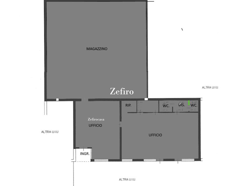 Negozio in Vendita a Castello d'Argile, 180'000€, 260 m²