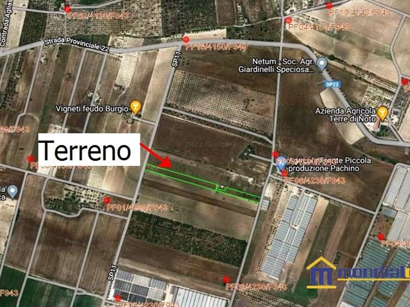 Terreno edificabile in Vendita a Noto, 19'000€, 6970 m²