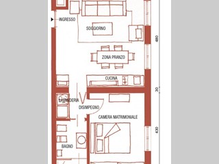 Bilocale in Vendita a Viterbo, zona Ponte dell'Elce, 55'000€, 45 m²