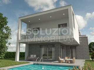 Villa in Vendita a Alzano Lombardo, 720'000€, 180 m², con Box